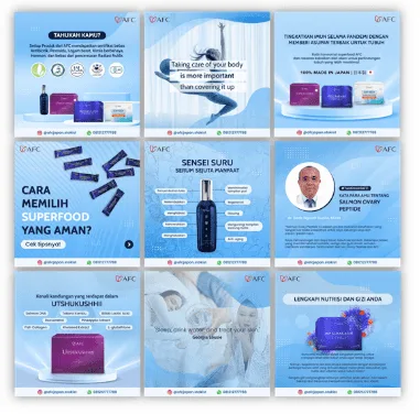 Portofolio SMM AFC Indonesia – Superfood Premium Jepang