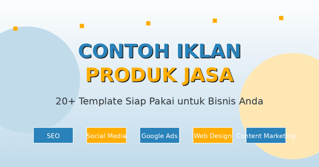 Contoh Iklan Produk Jasa