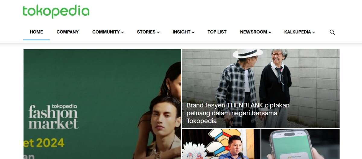 Contoh Blog Tokopedia
