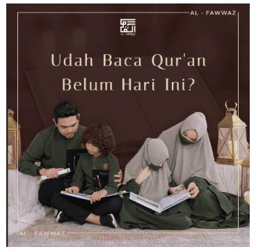 Konten reminder Islami baca Al-Quran dari Al Fawwaz Official