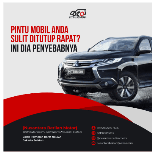 Carousel konten edukatif jenis-jenis pintu mobil