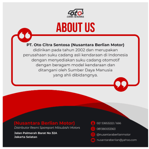 Desain About Us Nusantara Berlian Motor untuk Instagram