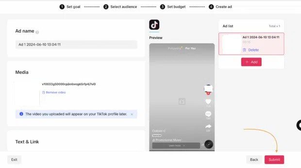 Klik Submit dan Tunggu Proses Review