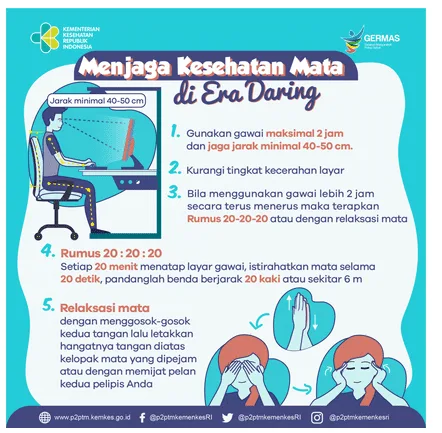 Konten edukasi tentang tips dan manfaat virtual event