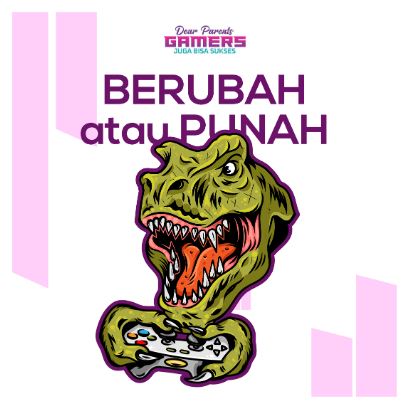 Konten edukatif Berubah atau Punah dari GJBS, mengajak orang tua adaptif dengan teknologi