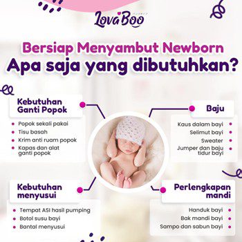 Konten kebutuhan bayi baru lahir yang harus disiapkan orang tua