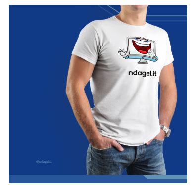 Salah satu konten feed ndagel it dengan visual yang eye-catching dan relatable untuk komunitas IT