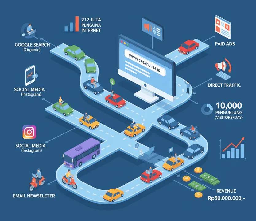 Traffic Adalah: Pengertian, Jenis & Cara Meningkatkan [2026]