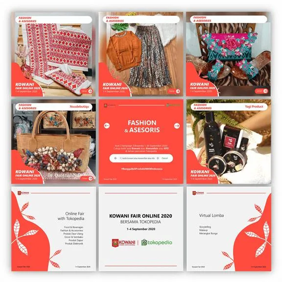 Portfolio Kowani Fair 2020 Virtual Bazaar Creativism