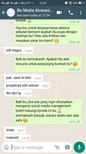 Testimoni Ibu Mutia Kowani Fair 2020