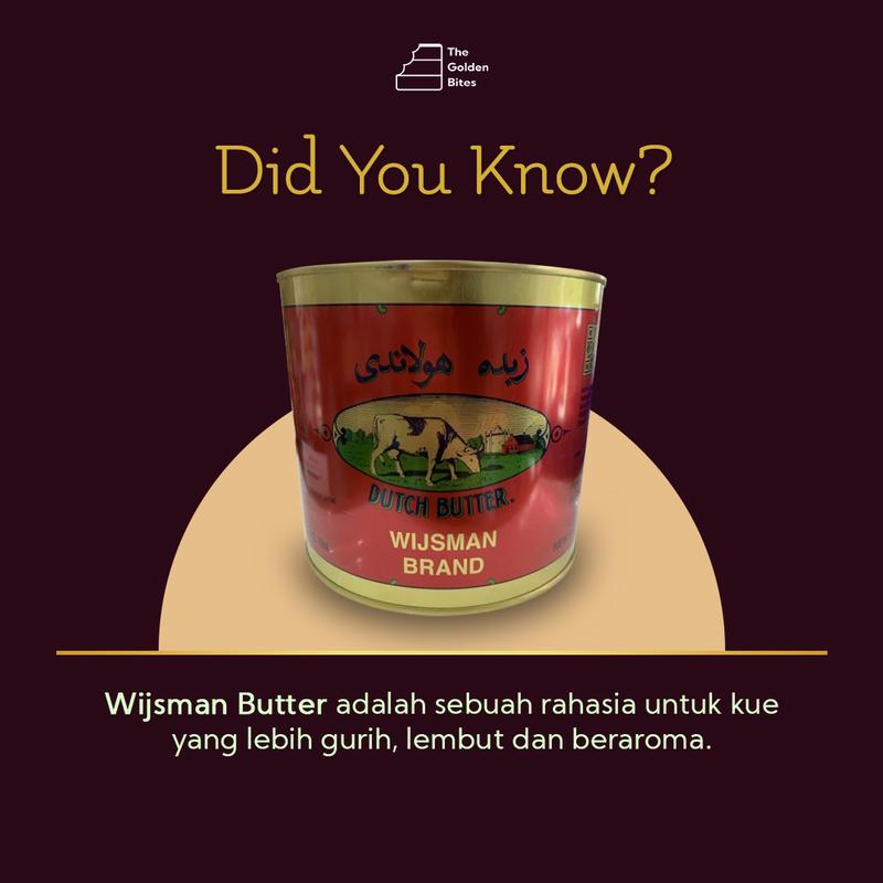 Konten edukasi Wijsman Butter The Golden Bites
