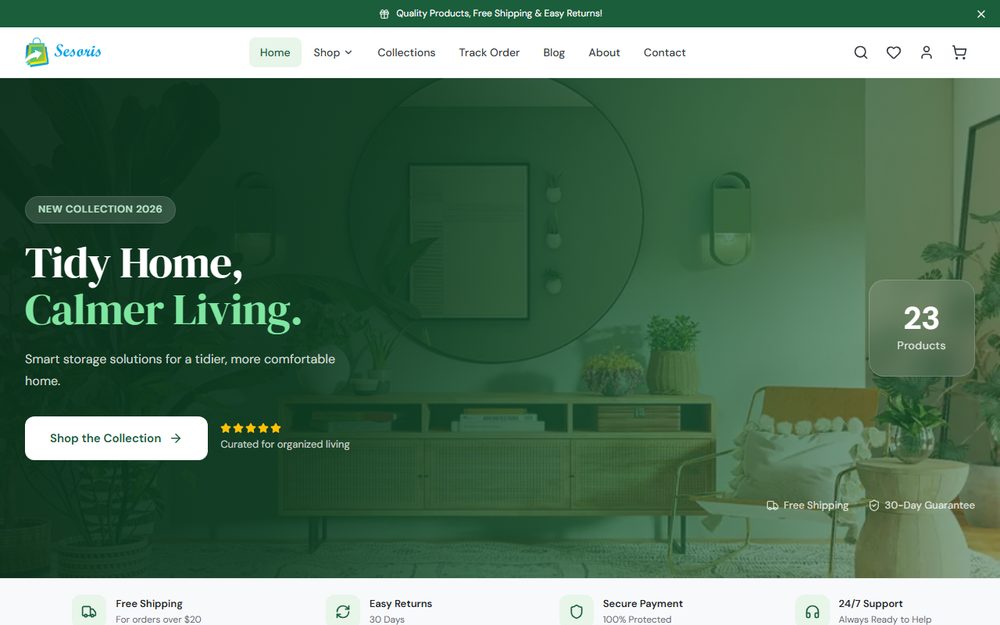 Website Sesoris - Creativism
