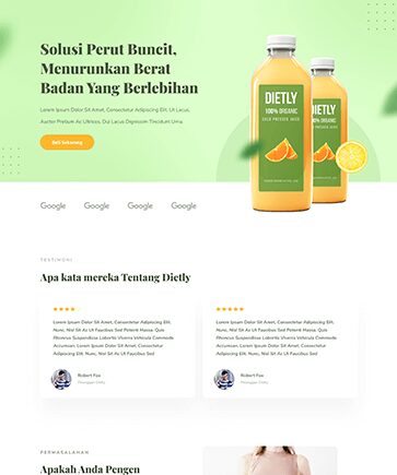 Portofolio Jasa Pembuatan Landing Page Creativism