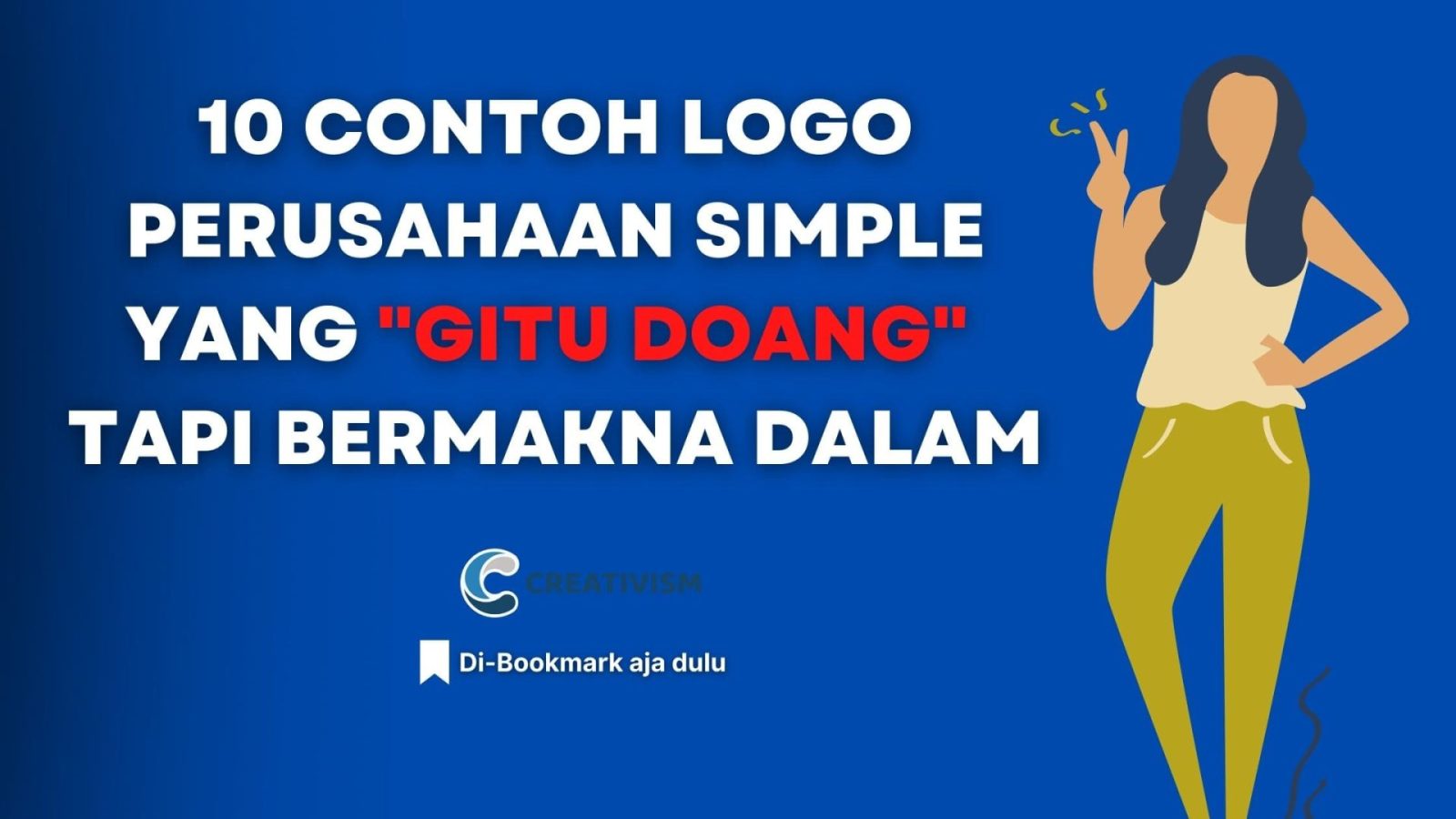 10 Contoh Logo Perusahaan Simple 2026 + Filosofinya