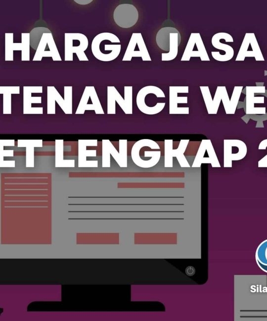 Harga Jasa Maintenance Website Paket Lengkap