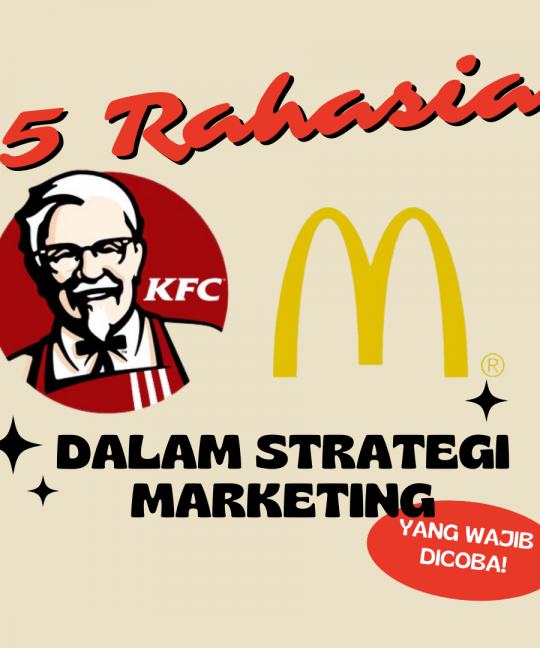 5 Rahasia McD dan KFC dalam Strategi Marketing yang wajib Dicoba!
