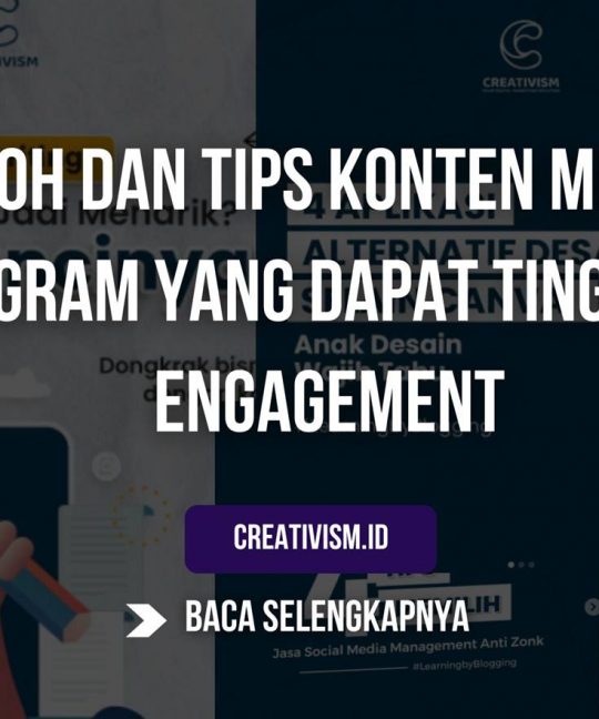 5 Contoh dan Tips Konten Microblog Instagram yang Dapat Tingkatkan Engagement