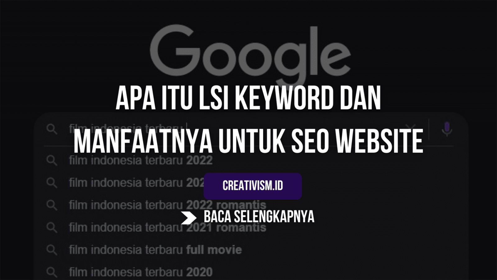 Apa itu LSI Keyword dan Cara Menggunakannya