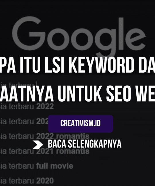 Apa itu LSI Keyword dan Cara Menggunakannya