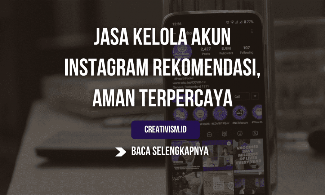 Jasa Kelola Akun Instagram Rekomendasi, Aman Terpercaya