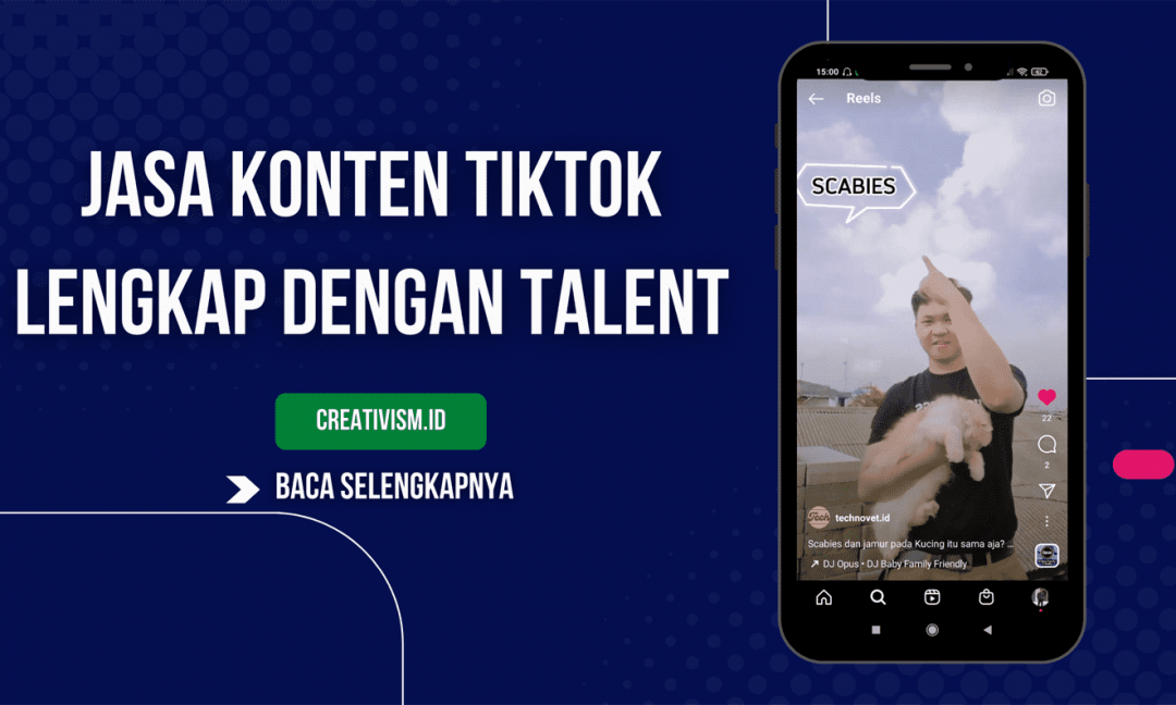 Jasa Konten TikTok Lengkap dengan Talent