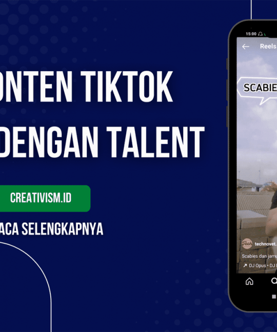 Jasa Konten TikTok Lengkap dengan Talent