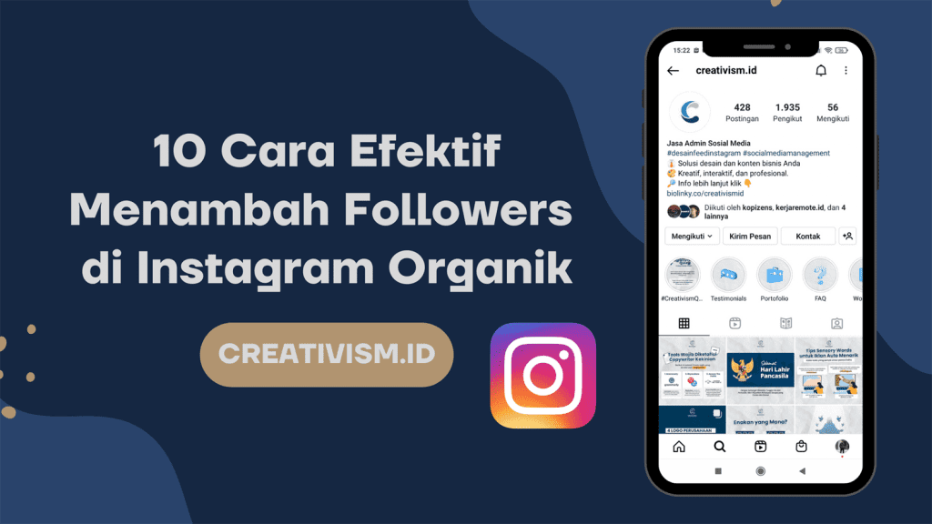 10 Cara Efektif Menambah Followers Instagram Organik