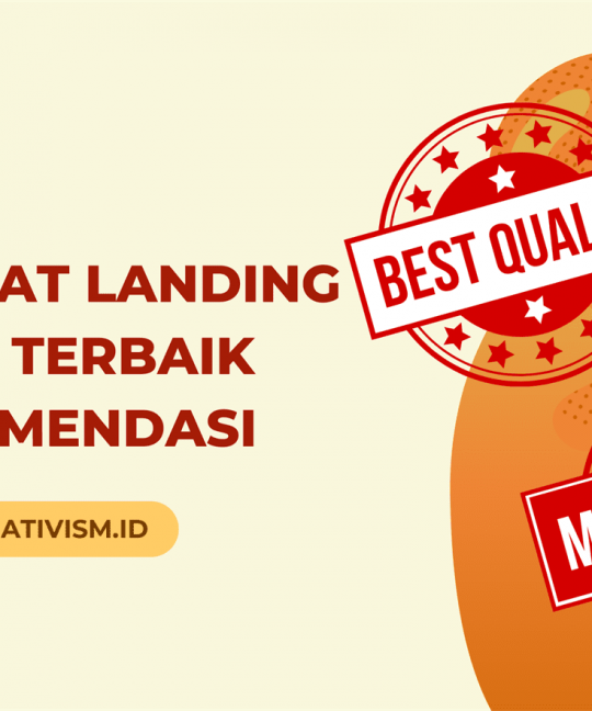 Jasa Buat Landing Page Terbaik Rekomendasi