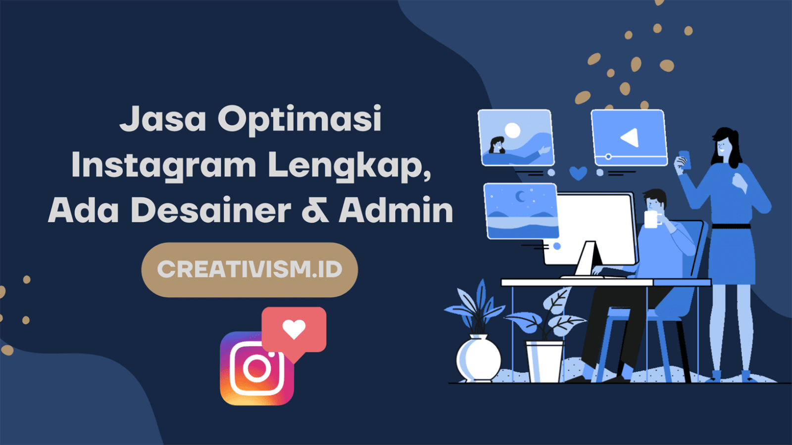 Jasa Optimasi Instagram Paling Direkomendasi oleh Banyak Pebisnis Digital Pesan Jasanya Sekarang dan Dapatkan Harga Spesial