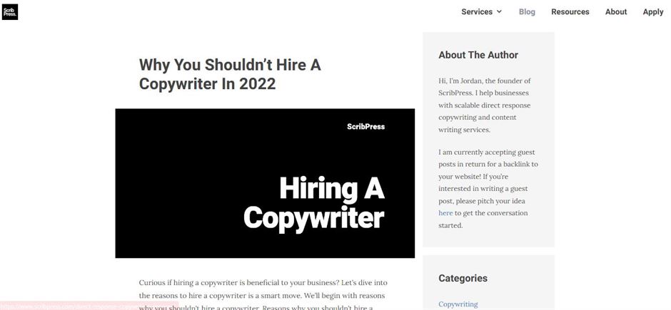 Scribpress, Situs untuk Belajar Content Marketing