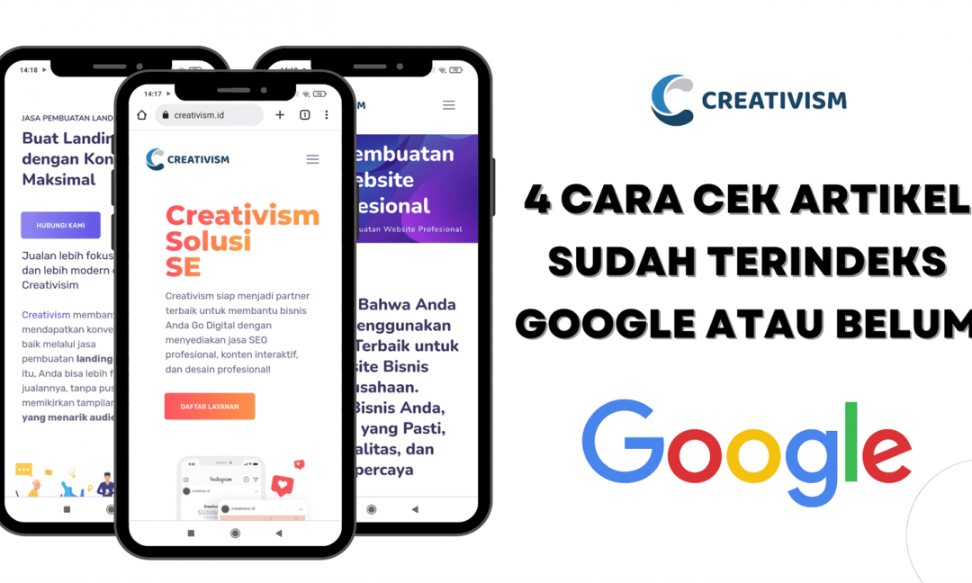 4 Cara Cek Artikel Sudah Terindeks Google atau Belum