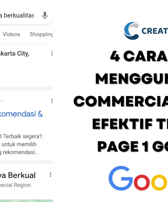 4 Cara Jitu Menggunakan Commercial Intent Efektif Tembuh Page 1 Google