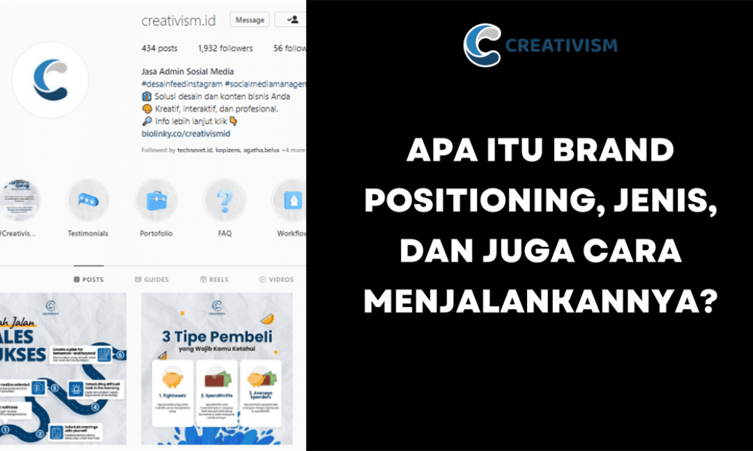Apa itu Brand Positioning Manfaat Jenis dan juga Bagaimana Cara Menjalankannya