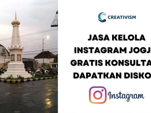 Jasa Kelola Instagram Jogja, Gratis Konsultasi, Dapatkan Diskon!