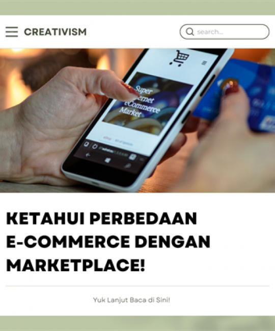 Ketahui Perbedaan E-Commerce dengan Marketplace!
