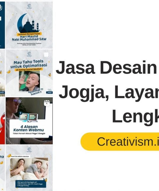 Jasa Desain Instagram Jogja, Layanan Paling Lengkap!