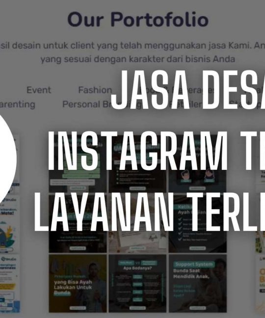 Jasa Desain Instagram Terbaik, Layanan Terlengkap!