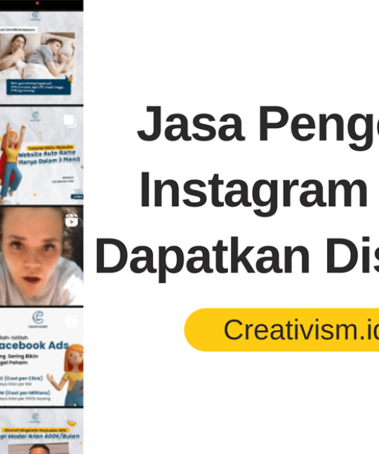 Jasa Pengelolaan Instagram Bisnis, Dapatkan Diskonnya!