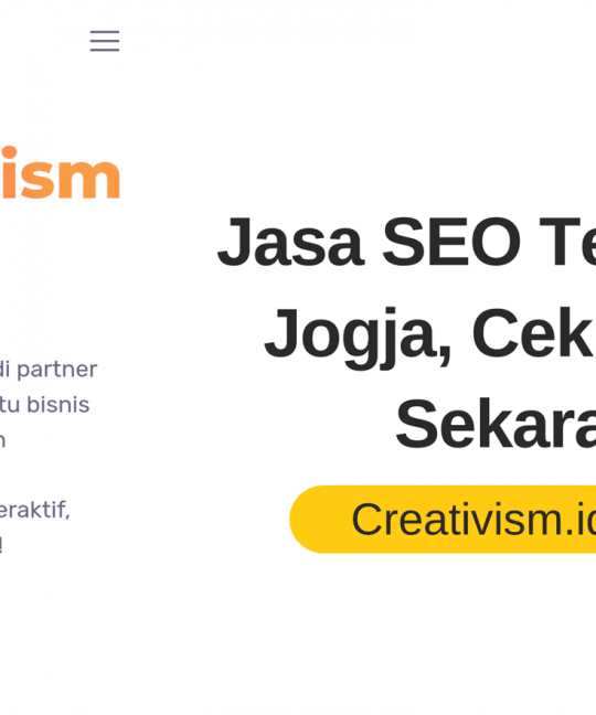 Jasa SEO Terpercaya Jogja, Cek Infonya Sekarang!