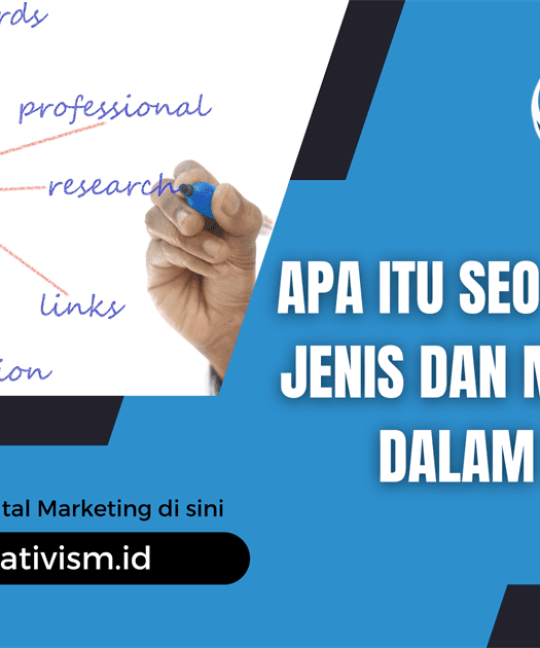 Apa itu SEO Marketing, Jenis dan Manfaatnya