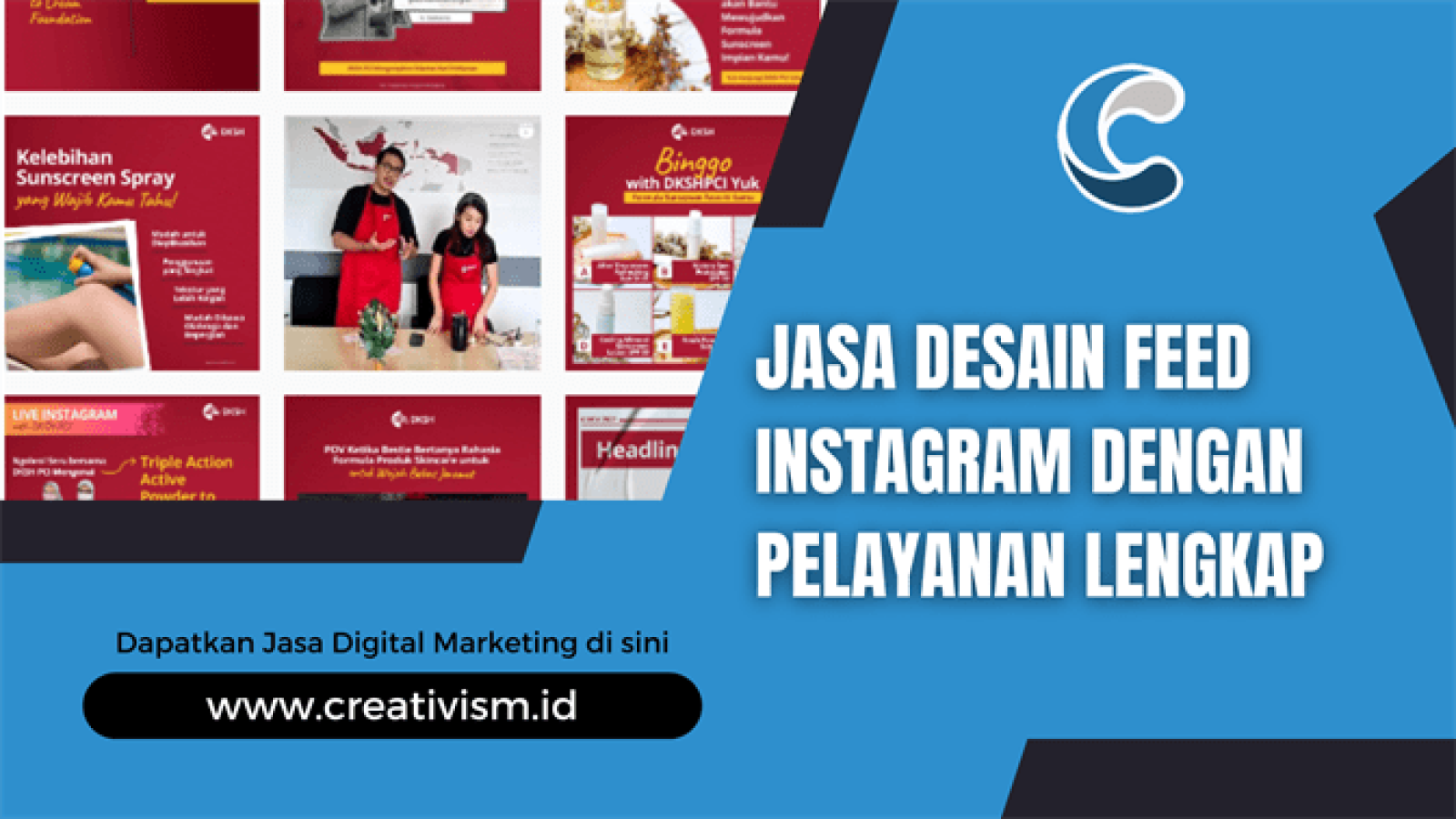 Jasa Desain Feed Instagram dengan Pelayanan Lengkap
