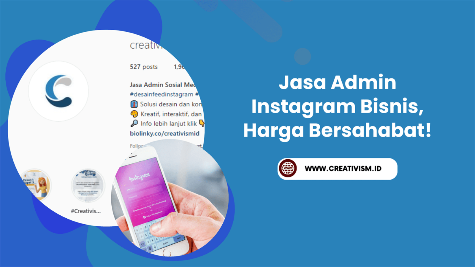 Jasa Admin Instagram Bisnis, Harga Bersahabat!