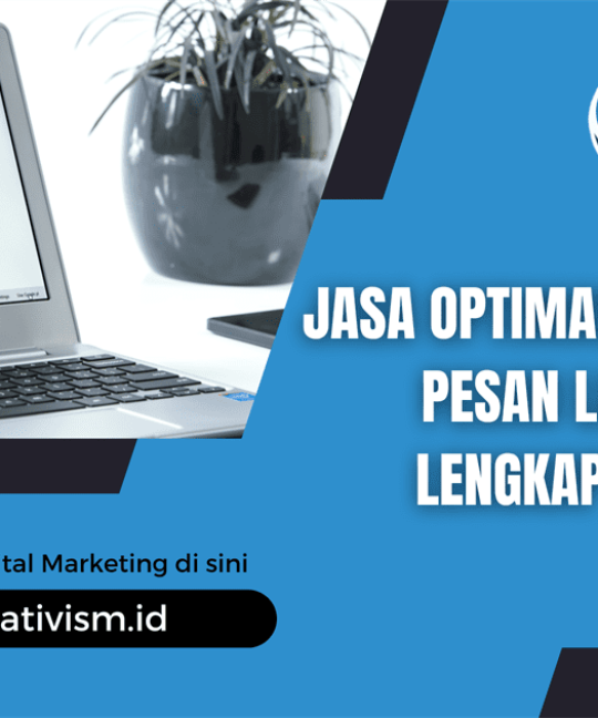 Jasa Optimasi SEO Jogja, Pesan Layanan Lengkap di Sini!