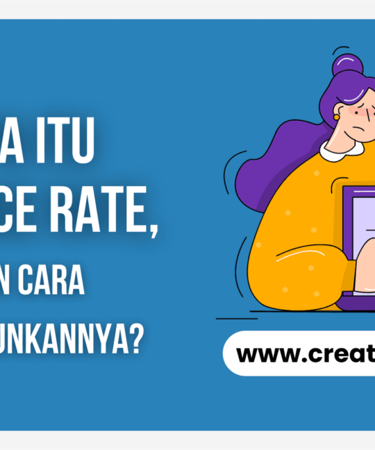 Apa itu Bounce Rate dan Cara Menurunkannya
