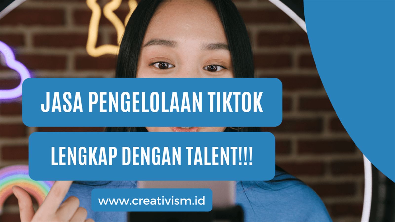 Jasa Pengelolaan TikTok Lengkap dengan Talent!