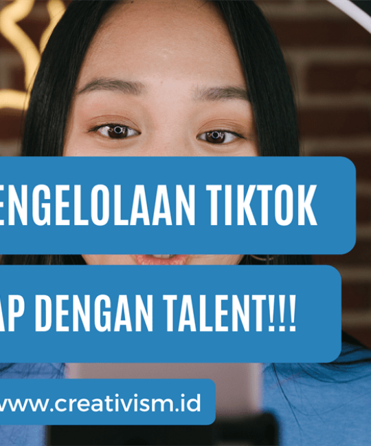 Jasa Pengelolaan TikTok Lengkap dengan Talent!