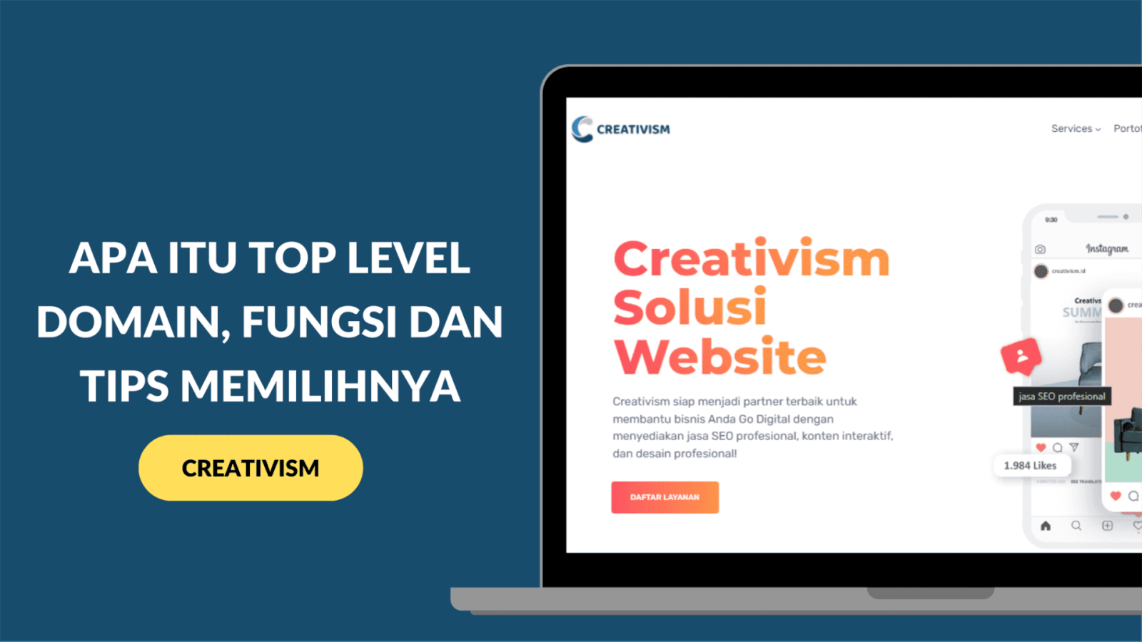 Apa itu Top Level Domain, Fungsi dan Tips Memilihnya
