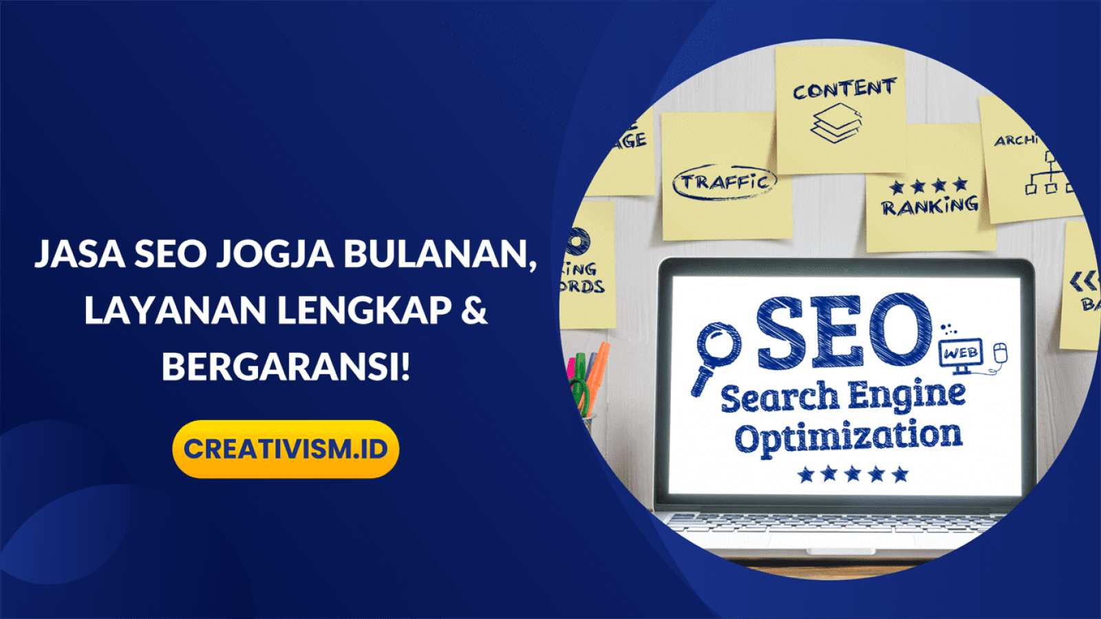 Jasa SEO Jogja Bulanan, Layanan Lengkap & Bergaransi!
