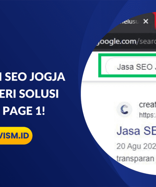 Konsultan SEO Jogja Terbaik, Beri Solusi Konten Page 1!