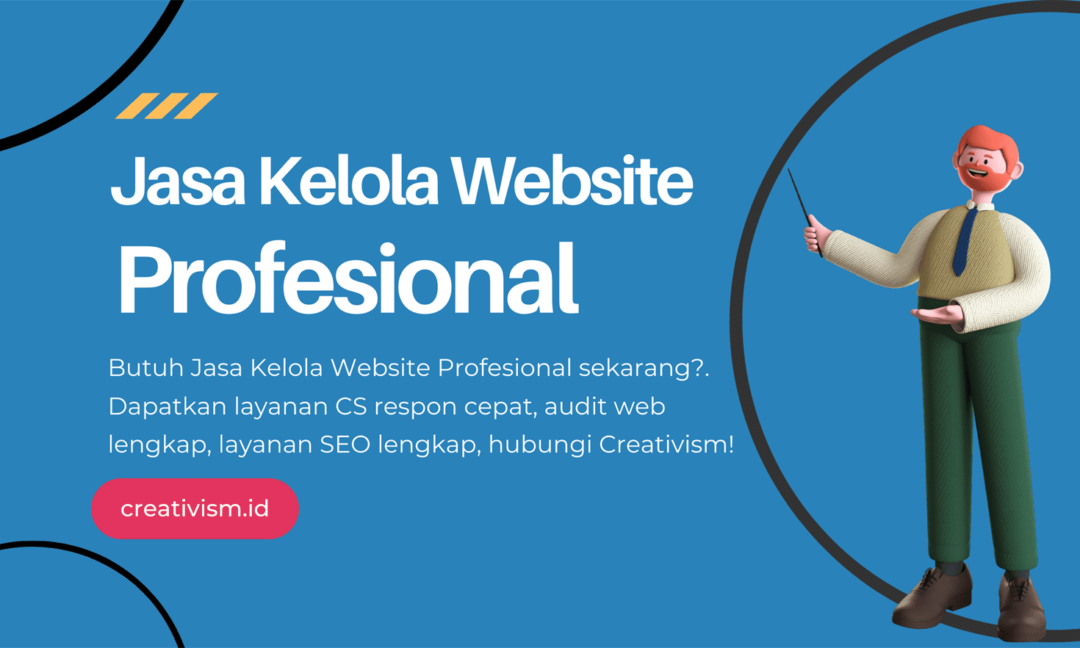 Jasa Kelola Website Profesional Creativism